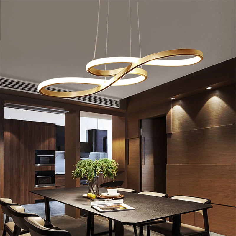 Lustre Luminair | Lustre LED avec Télécommande, Idéal pour Cuisine, Bar et Table à Manger - LUSTRINA