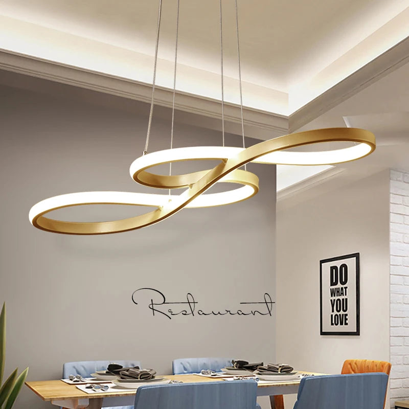 Lustre Luminair | Lustre LED avec Télécommande, Idéal pour Cuisine, Bar et Table à Manger - LUSTRINA