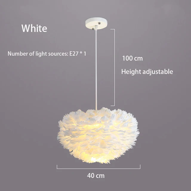 Plumo | Suspension Chambre pour une ambiance Chaleureuse et Apaisante - LUSTRINA