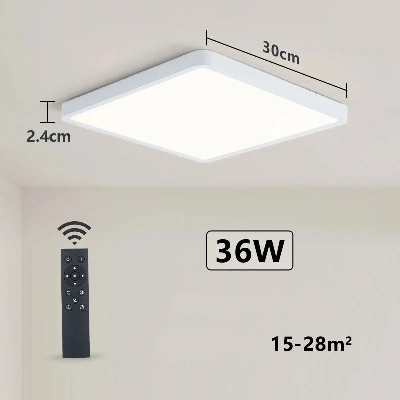 WoodSense | Plafonnier LED intelligent - LUSTRINA