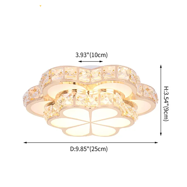 Cristalo XI | Luminaire doré design - LUSTRINA