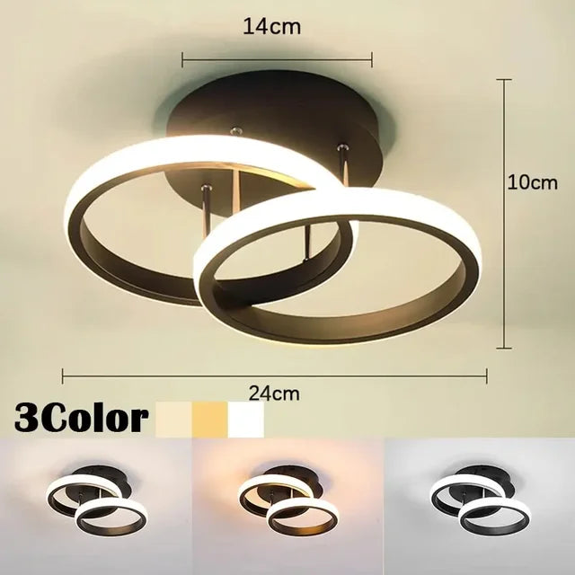 Ladosa | Lustre Led idéal pour couloir ou salle de bain - LUSTRINA
