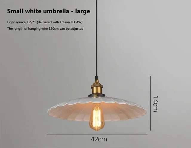 Aura Rustic | Lustre cuisine moderne blanc ou noir - LUSTRINA