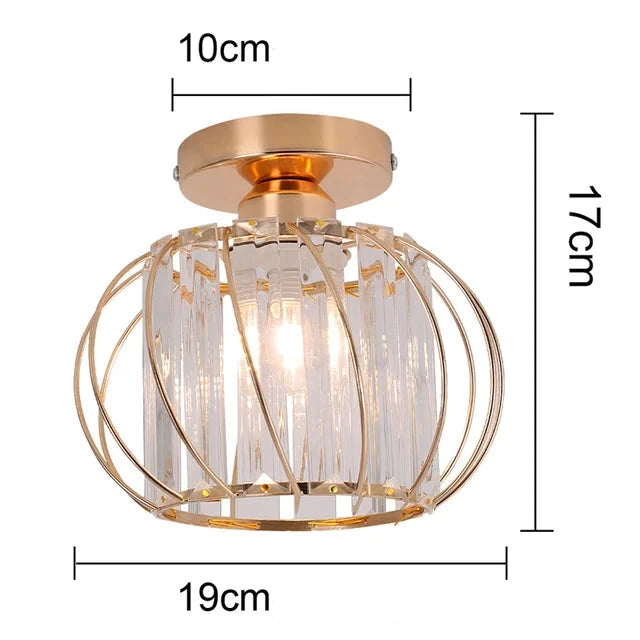 Lustre Cristalys | Suspension en verre, disponible en Pièce Unique ou Ensemble de 2 - LUSTRINA