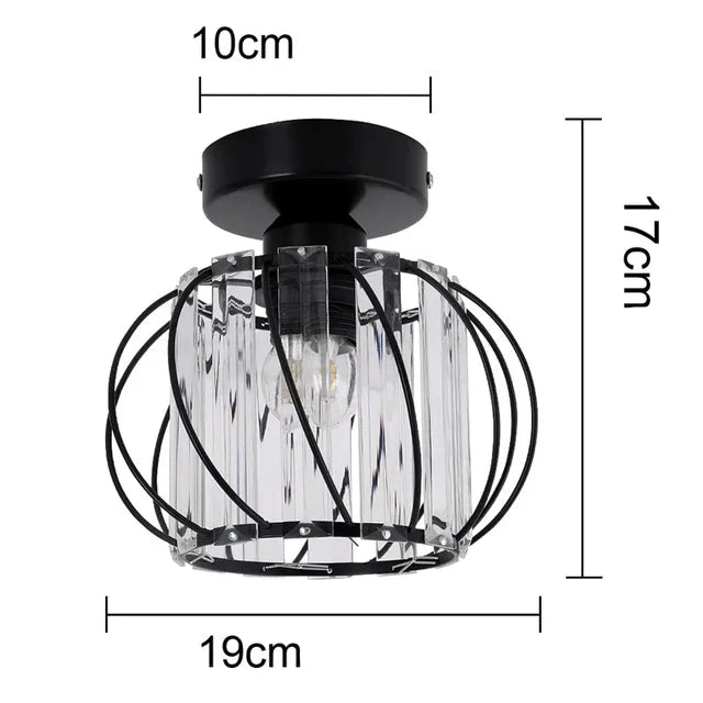 Lustre Cristalys | Suspension en verre, disponible en Pièce Unique ou Ensemble de 2 - LUSTRINA