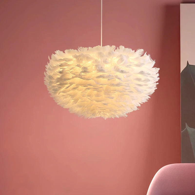 Plumo | Suspension Chambre pour une ambiance Chaleureuse et Apaisante - LUSTRINA