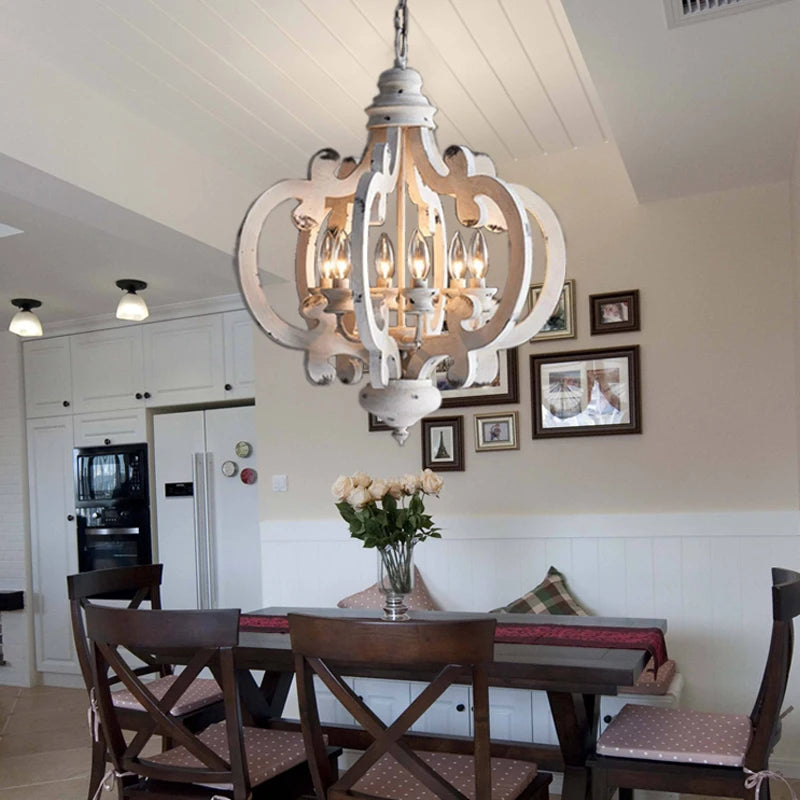 Lustre Bois Vintage - LUSTRINA