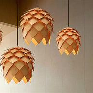 Écorce Forestier | Lustre bois de chêne - LUSTRINA