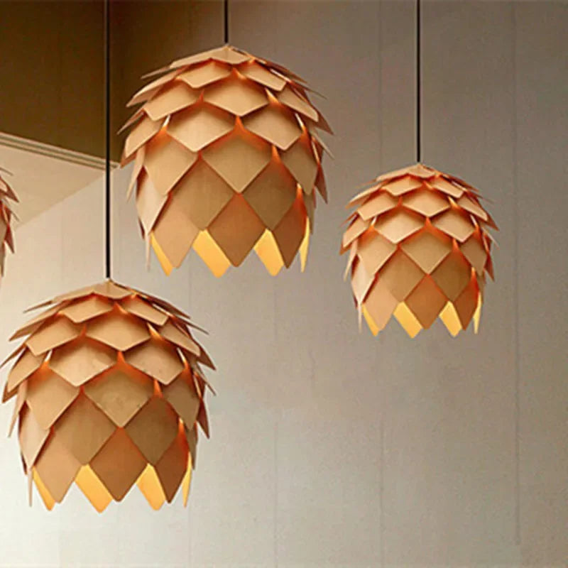 Écorce Forestier | Lustre bois de chêne - LUSTRINA