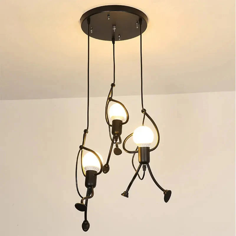 Petit Homme | Suspension amusante et créative parfait pour la Chambre - LUSTRINA