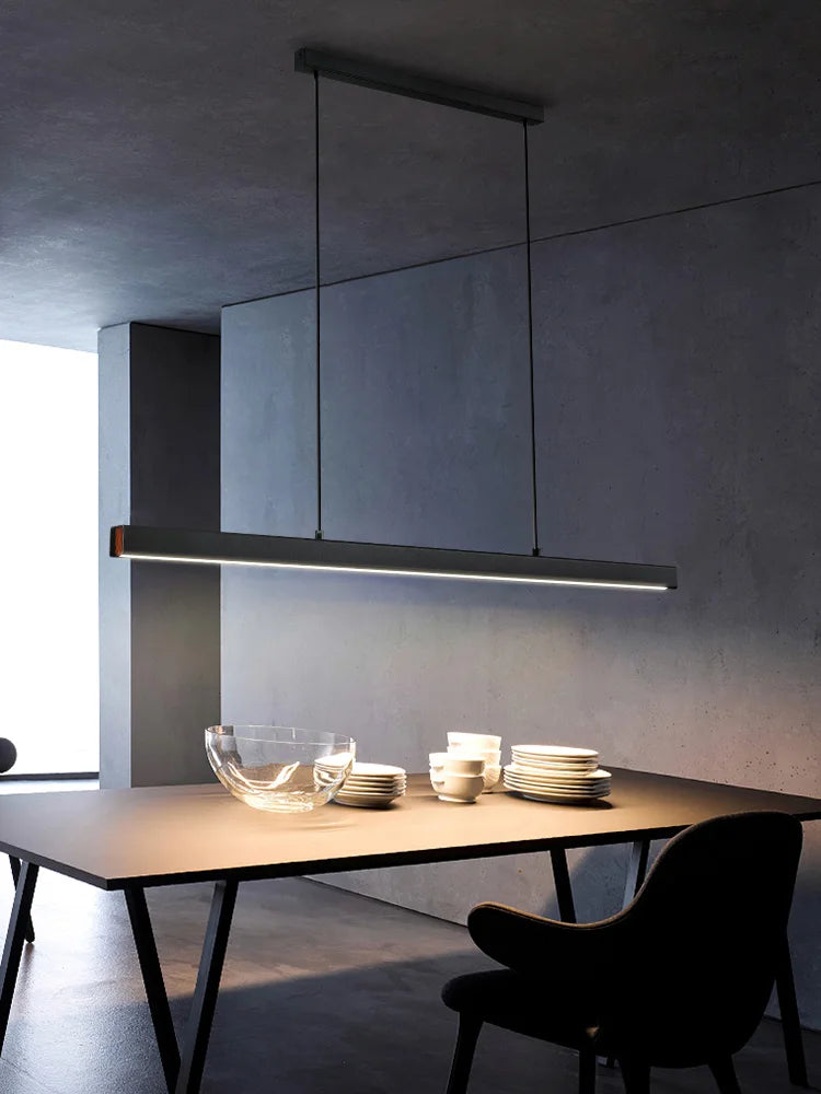Lustre Célesta | Lustre cuisine moderne avec lumière variable et style élégant - LUSTRINA