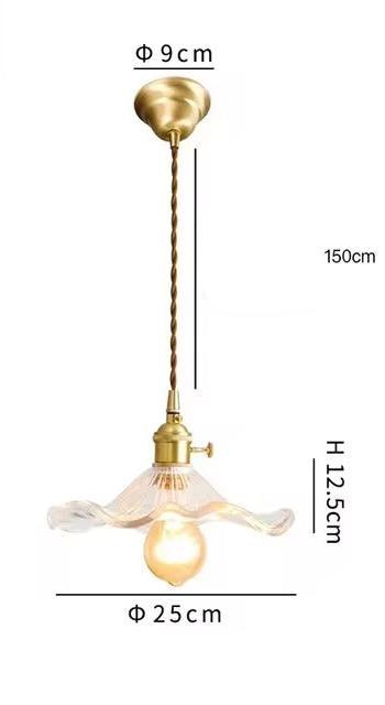 Reflet du Temps | Suspension Luxueuse en Cristal et Verre - LUSTRINA