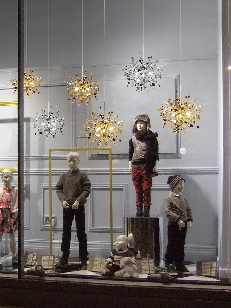 Lustre Arbre Dandelion | Lustre doré ou argenté pour une touche de luxe et de modernité - LUSTRINA