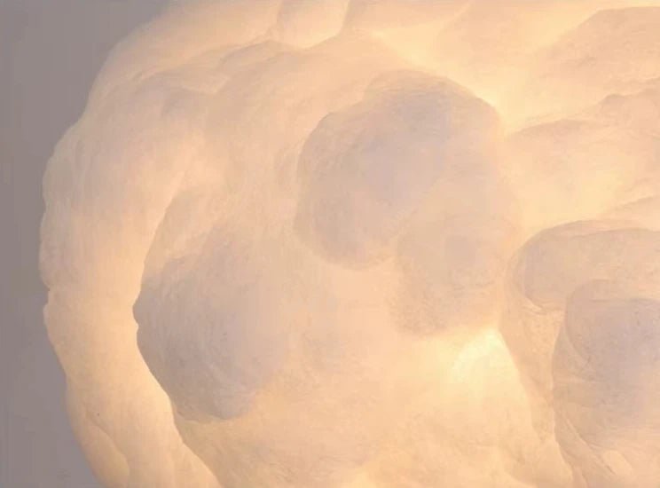 Angéla | Luminaire chambre nuage blanc - LUSTRINA