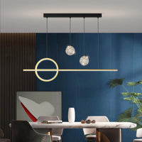 Lustre CircaLuxe | Lustre moderne pour cuisine avec éclairage Led - LUSTRINA