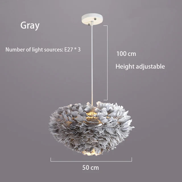 Plumo | Suspension Chambre pour une ambiance Chaleureuse et Apaisante - LUSTRINA