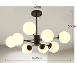 Lustre Douceur | Éclairage Élégant pour Salon et Chambre, Disponible en plusieurs tailles - LUSTRINA