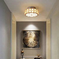 Cristalo XI | Luminaire doré design - LUSTRINA