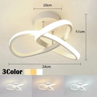 Ladosa | Lustre Led idéal pour couloir ou salle de bain - LUSTRINA