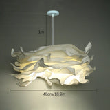 Nubo | Suspension Nuage en Papier et Métal pour Chambre - LUSTRINA