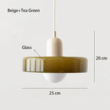 Verre Rétro Nordic | Lustre Rétro en Verre Inspirée du Style Nordique - LUSTRINA