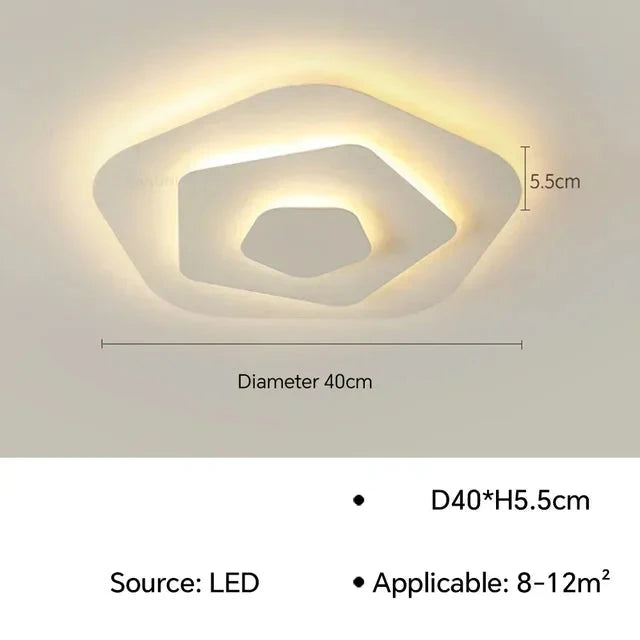 Lustre Atmospha | Lustre Led idéal pour chambre ou salon - LUSTRINA