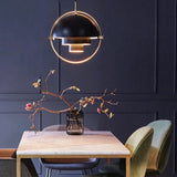 Design Danois | Suspension doré, noir ou blanc haute qualité - LUSTRINA