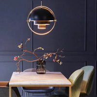 Design Danois | Suspension doré, noir ou blanc haute qualité - LUSTRINA