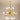 Lustre Cuisine Moderne Sputnik | Lustre doré Led premium sophistiquée - LUSTRINA