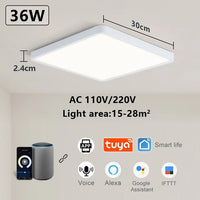 WoodSense | Plafonnier LED intelligent - LUSTRINA