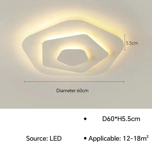 Lustre Atmospha | Lustre Led idéal pour chambre ou salon - LUSTRINA