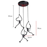 Petit Homme | Suspension amusante et créative parfait pour la Chambre - LUSTRINA
