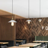 Aura Rustic | Lustre cuisine moderne blanc ou noir - LUSTRINA