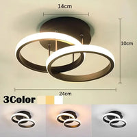 Ladosa | Lustre Led idéal pour couloir ou salle de bain - LUSTRINA