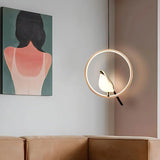 Oiseau d'Ébène | Suspension LED en Aluminium prestige pour Décoration Élégante - LUSTRINA