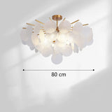 Lustre Art Déco en Verre | Lustre salon en Verre Raffiné - LUSTRINA