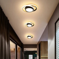 Anneaux Moderne LED | Luminaire noir ou blanc Led - LUSTRINA