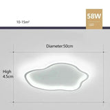 LumiCloud | Lustre Led style nordique idéal pour chambre - LUSTRINA