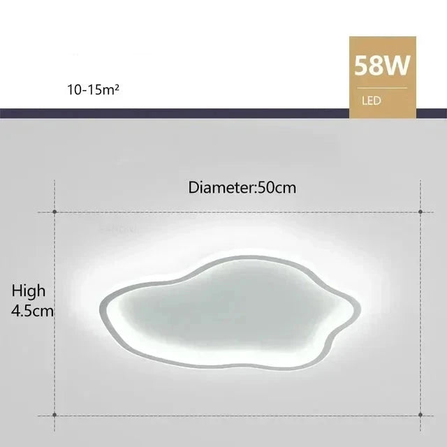 LumiCloud | Lustre Led style nordique idéal pour chambre - LUSTRINA