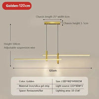 Lustre Culinaria | Lustre Design Led pour Cuisine, ambiance chaleureuse - LUSTRINA