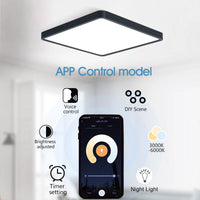 WoodSense | Plafonnier LED intelligent - LUSTRINA
