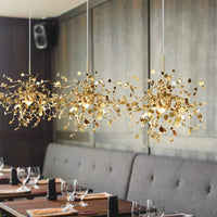 Lustre Arbre Dandelion | Lustre doré ou argenté pour une touche de luxe et de modernité - LUSTRINA