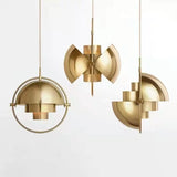 Design Danois | Suspension doré, noir ou blanc haute qualité - LUSTRINA