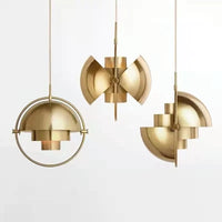 Design Danois | Suspension doré, noir ou blanc haute qualité - LUSTRINA