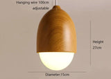 Suspension Nordicwood | Suspension en Bois naturel - LUSTRINA