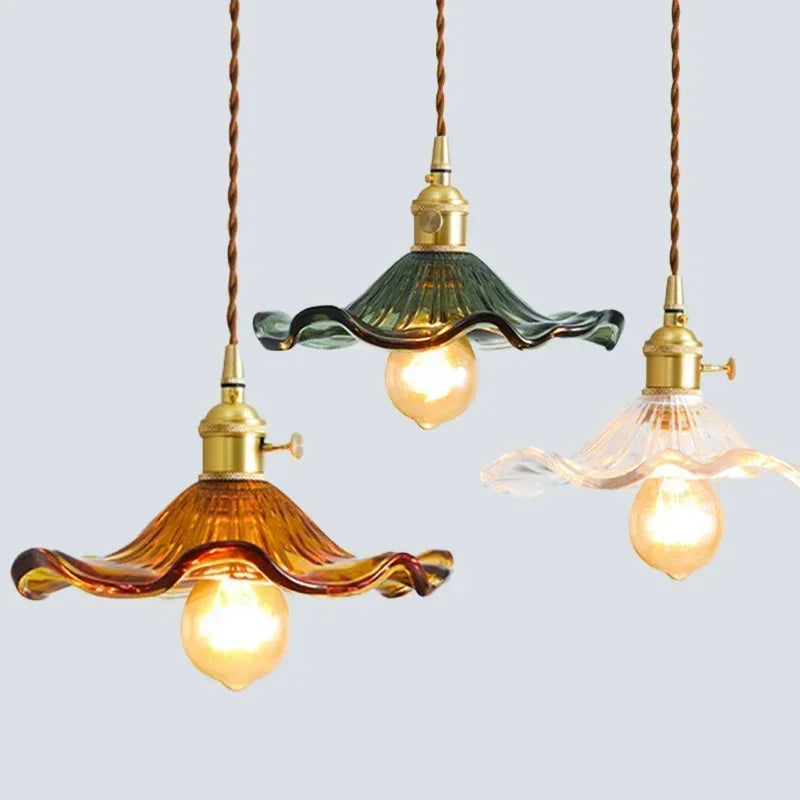 Reflet du Temps | Suspension Luxueuse en Cristal et Verre - LUSTRINA