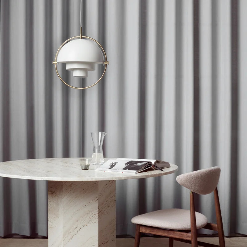 Design Danois | Suspension doré, noir ou blanc haute qualité - LUSTRINA