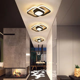 Anneaux Moderne LED | Luminaire noir ou blanc Led - LUSTRINA