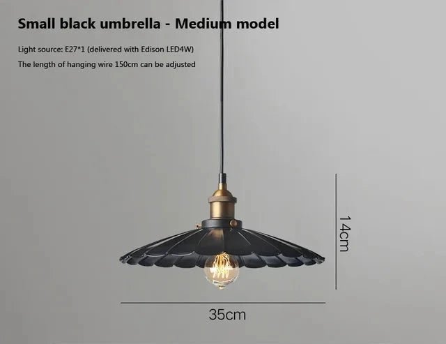Aura Rustic | Lustre cuisine moderne blanc ou noir - LUSTRINA