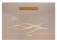 Lustre Éclat Arborescent | Suspension Parfaite pour Cuisine, Idéale pour une Ambiance Conviviale - LUSTRINA